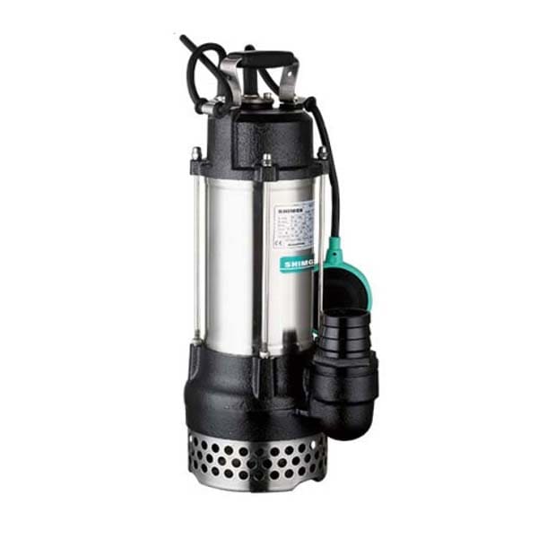 Máy bơm chìm nước thải thân inox có phao Shimge WVSD 220V