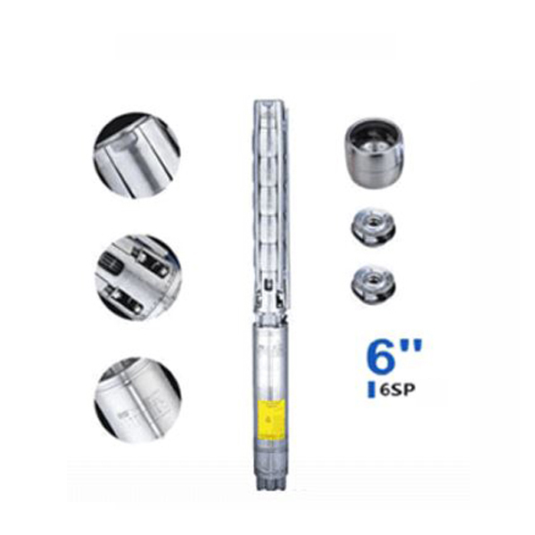 Máy bơm hỏa tiễn 6 inch cánh inox Mastra 6SP